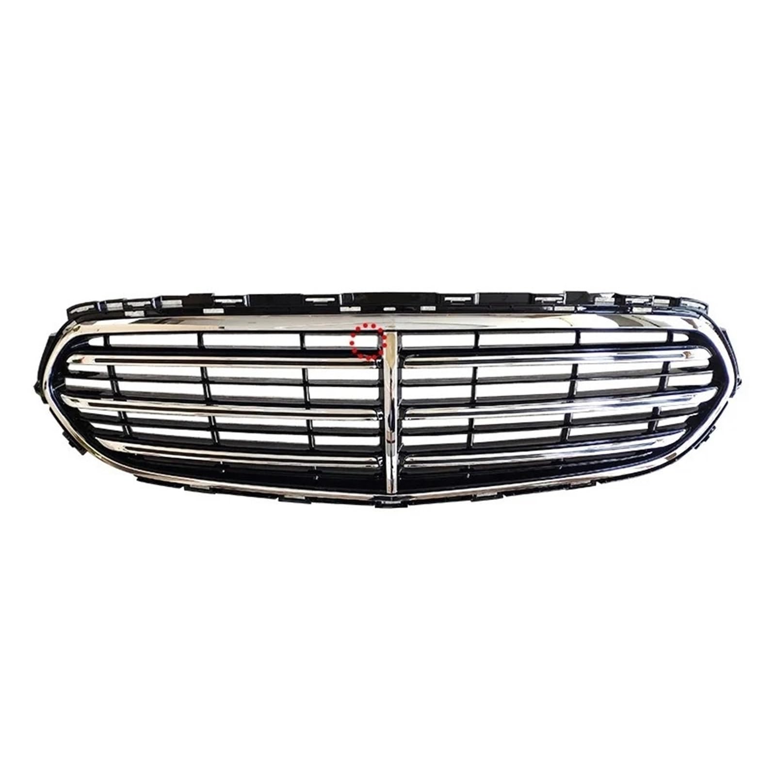 Front Kühlergrille Frills Für Benz E-Klasse W213 2021 2022 2023 A2138809703 A2138800240 Frontgrill Kühlergrill Air Intake Grid Stoßstange Zubehör Frontstoßstangenmaske(No Camera Hole) von Mtuqvma