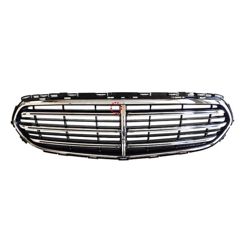 Front Kühlergrille Frills Für Benz E-Klasse W213 2021 2022 2023 A2138809703 A2138800240 Frontgrill Kühlergrill Air Intake Grid Stoßstange Zubehör Frontstoßstangenmaske(No Camera Hole) von Mtuqvma