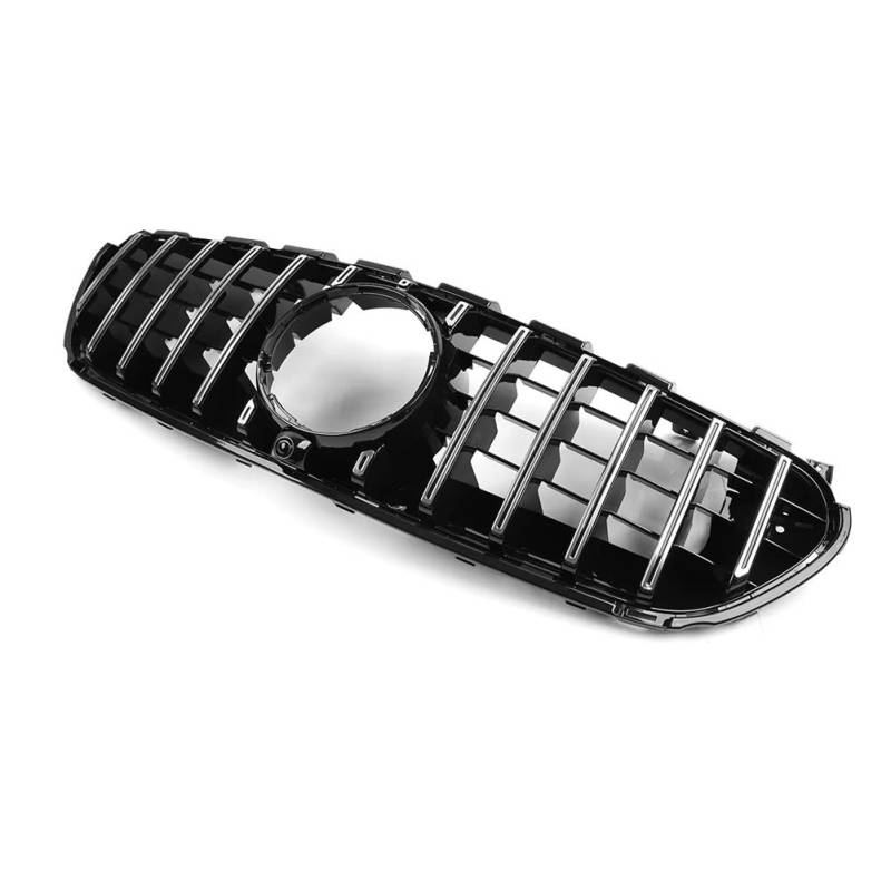 Front Kühlergrille Frills Für Benz E-Klasse W213 E63 E63S 2016 2017 2018 2019 2020 Auto Frontstoßstange Kühlergrill Haubengrill Schwarz/Chrom Frontstoßstangenmaske(Chrome) von Mtuqvma