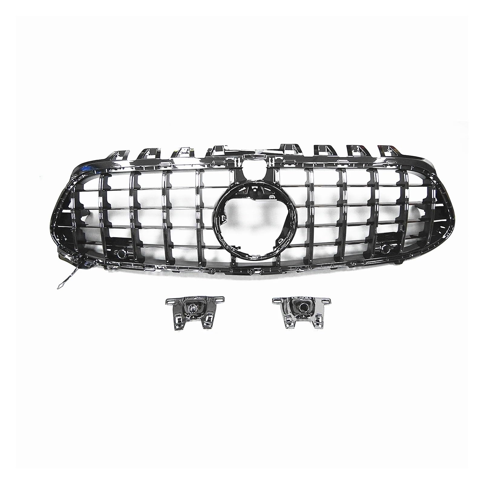 Front Kühlergrille Frills Für Benz W118 W177 CLA45 A45 Für AMG 2019 2020 2021 Fließheck GT Syle Kühlergrill Schwarz Grill Auto Oberen Stoßfänger Haube Mesh Grid Frontstoßstangenmaske Front Kühlergrille Frills Für Benz W118 W177 CLA45 A45 Für AMG 2019 2020 2021 Fließheck GT Syle Kühlergrill Schwarz Grill Auto Oberen Stoßfänger Haube Mesh Grid Frontstoßstangenmaske von Mtuqvma