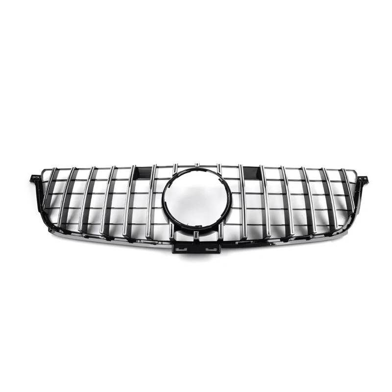 Front Kühlergrille Frills Für Benz W166 ML300 ML320 ML350 ML400 ML500 ML550 2012 2013 2014 2015 Auto Für GTR-Stil Frontstoßstange Kühlerhaube Grille Frontstoßstangenmaske(Chrome) von Mtuqvma