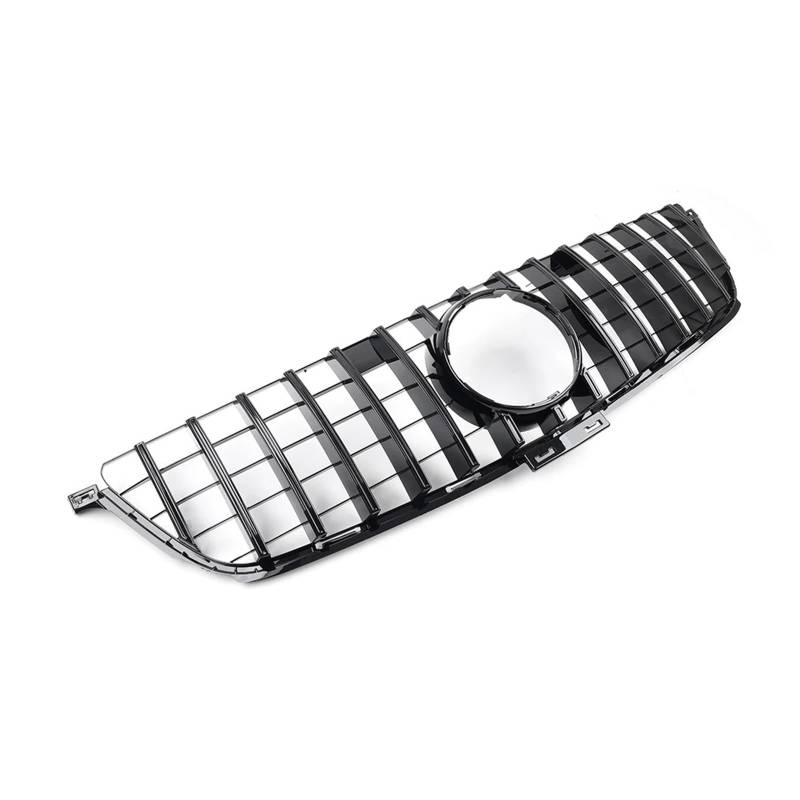 Front Kühlergrille Frills Für Benz W166 ML300 ML320 ML350 ML400 ML500 ML550 2012 2013 2014 2015 Auto Für GTR-Stil Frontstoßstange Kühlerhaube Grille Frontstoßstangenmaske(Schwarz) von Mtuqvma