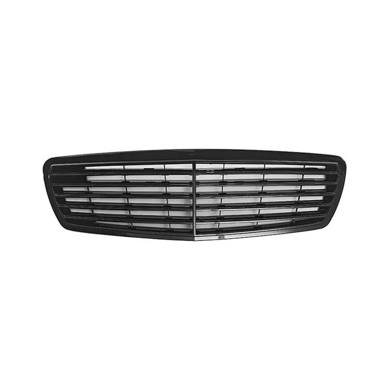 Front Kühlergrille Frills Für Benz W211 E-Klasse E200 E320 E350 E55 2002-2006 Auto Vorderen Stoßfänger Racing Grill Zentrum Haube Grille Frontstoßstangenmaske von Mtuqvma