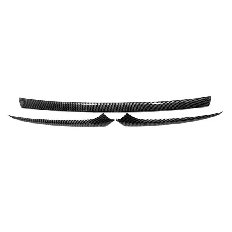 Front Kühlergrille Frills Für CR-V Für CRV Für Hybrid 2023 2024 Frontstoßstange Haubengrill Rahmen Zierleiste Abdeckung Mesh Trim Car Splitter Body Kit Tuning Frontstoßstangenmaske(Carbon Style) von Mtuqvma