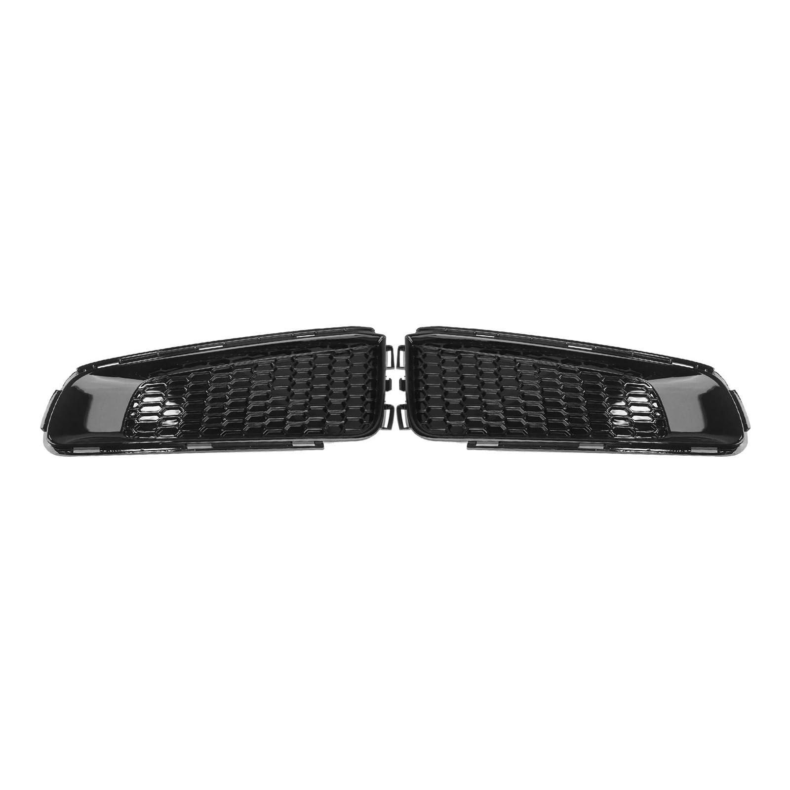 Front Kühlergrille Frills Für Cadillac Für ATS 2013 2014 Limousine 4-Türer Front Nebelscheinwerfer Lampenabdeckung Grill Stoßstange Seitliche Entlüftungsöffnung Ansaugrahmen Frontstoßstangenmaske(2x L Front Kühlergrille Frills Für Cadillac Für ATS 2013 2014 Limousine 4-Türer Front Nebelscheinwerfer Lampenabdeckung Grill Stoßstange Seitliche Entlüftungsöffnung Ansaugrahmen Frontstoßstangenmaske(2x L von Mtuqvma