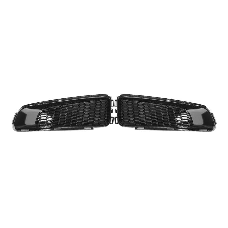 Front Kühlergrille Frills Für Cadillac Für ATS 2013 2014 Limousine 4-Türer Front Nebelscheinwerfer Lampenabdeckung Grill Stoßstange Seitliche Entlüftungsöffnung Ansaugrahmen Frontstoßstangenmaske(2x L von Mtuqvma