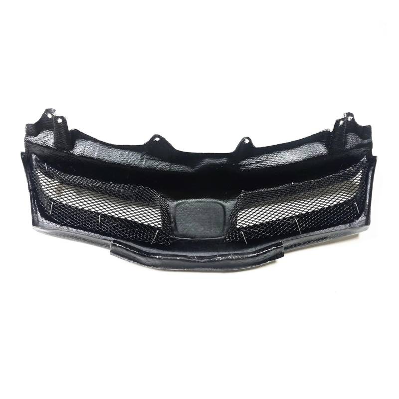 Front Kühlergrille Frills Für Civic FN FK FN2 Type R 2006-2012 Racing Grills Kühlergrill Carbon Fiber Auto Oberen Stoßfänger Ansaughaube Mesh Kit Grid Frontstoßstangenmaske von Mtuqvma
