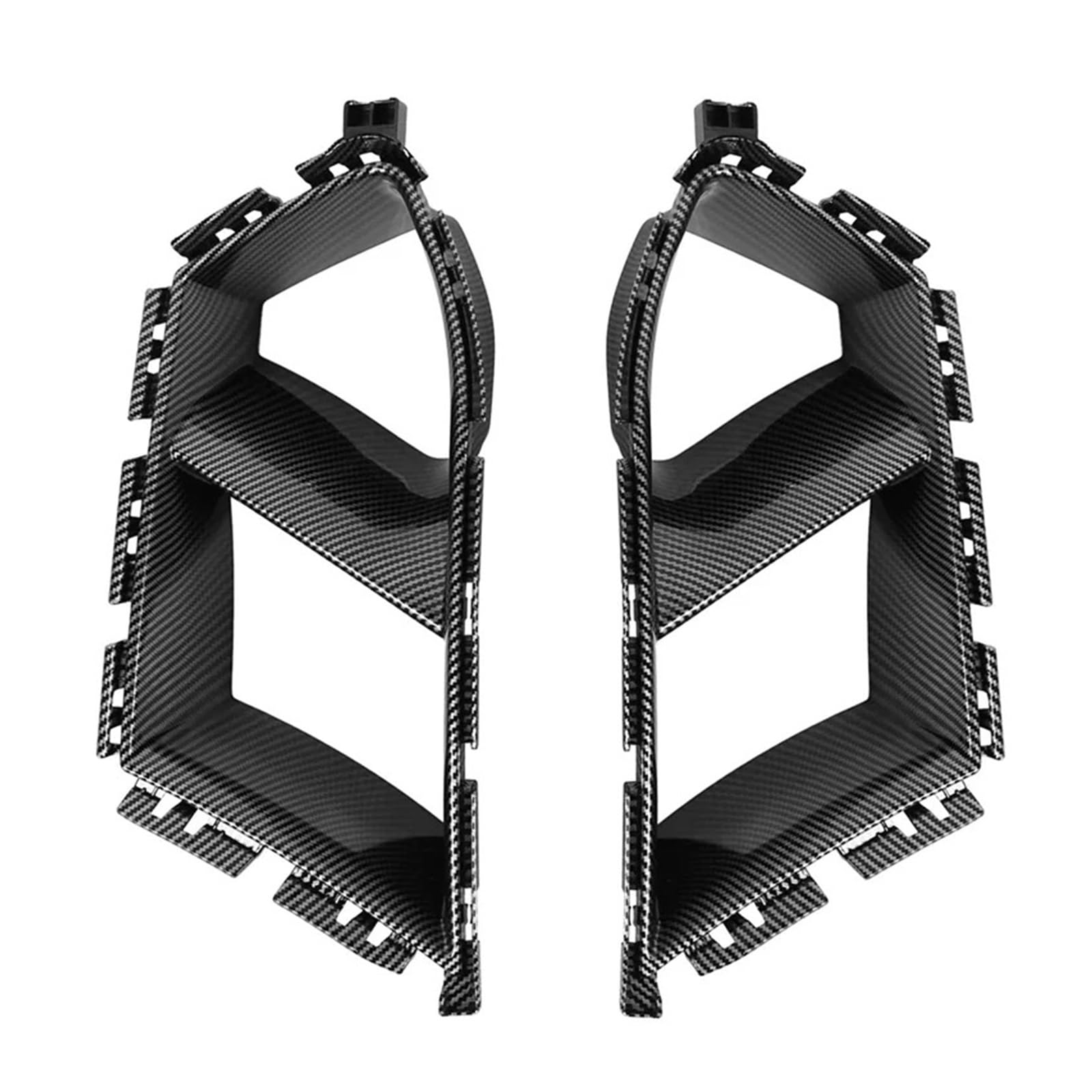 Front Kühlergrille Frills Für G80 Für M3 G82 G83 Für M4 2021-2024 Paar Frontstoßstange Seitliche Lüftungsschlitzabdeckung Nebelscheinwerferabdeckung Dekorative Carbon-Optik Frontstoßstangenmaske(Carbo Front Kühlergrille Frills Für G80 Für M3 G82 G83 Für M4 2021-2024 Paar Frontstoßstange Seitliche Lüftungsschlitzabdeckung Nebelscheinwerferabdeckung Dekorative Carbon-Optik Frontstoßstangenmaske(Carbo von Mtuqvma