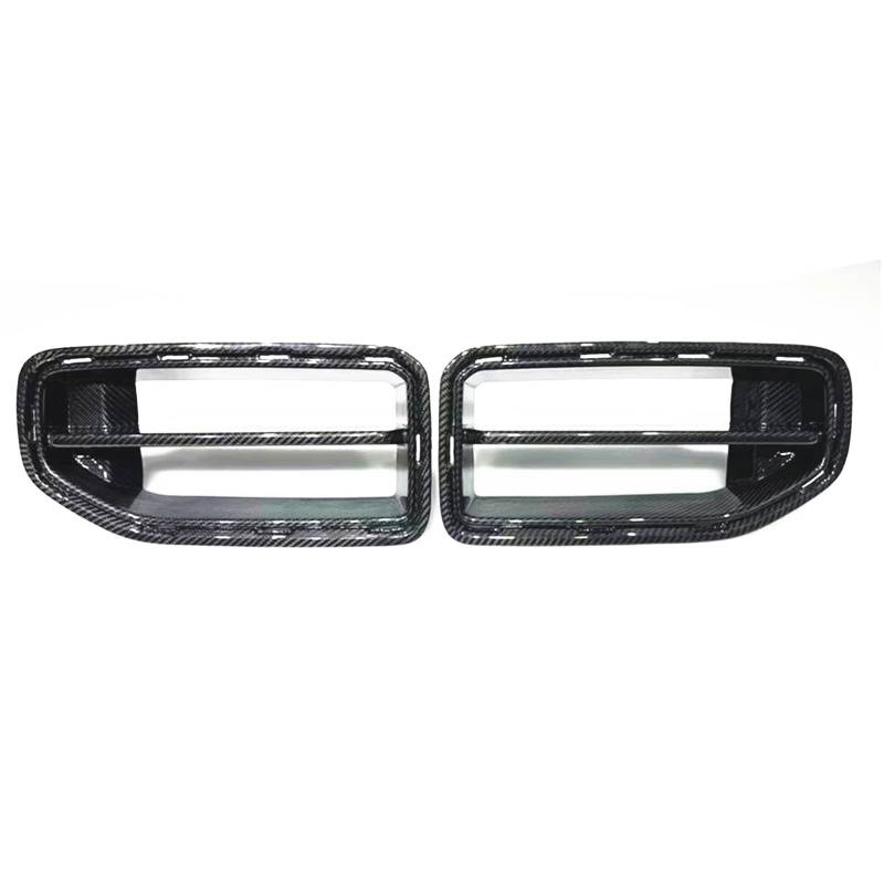 Front Kühlergrille Frills Für G87 Für M2 2022-2025 Für Coupé 2-türiger Front-Nierengrillgrill Echtkohlefaser-Auto-Oberstoßstangenhaubenabdeckung Mesh Grid Body Kit Frontstoßstangenmaske von Mtuqvma