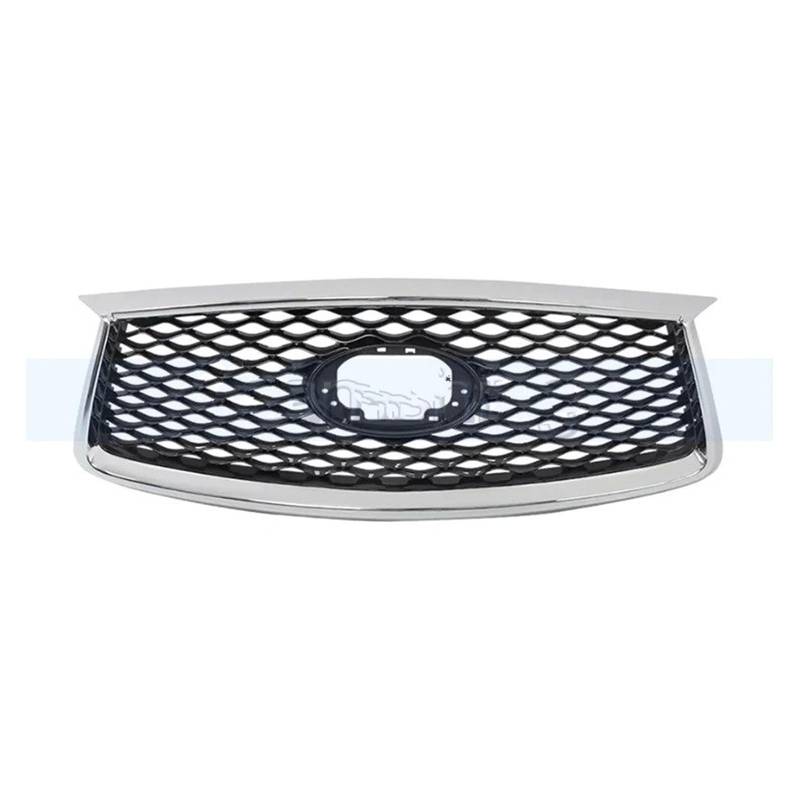 Front Kühlergrille Frills Für Infiniti Für QX50 2018 2019 2020 Racing Grills Auto Mesh Grill Front Stoßstange Kühlergrill Kühlergrill Frontstoßstangenmaske von Mtuqvma