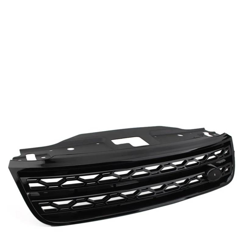 Front Kühlergrille Frills Für Land Für Rover Für Discovery 5 2017 2018 2019 2020 2021 Auto Frontstoßstange Grill Lufteinlass Kühlergrill Frontstoßstangenmaske(Black Net) von Mtuqvma