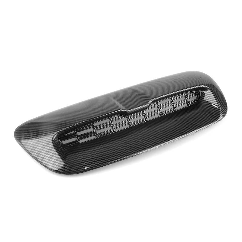 Front Kühlergrille Frills Für Mini Für Cooper S R56 R55 R57 R58 R59 2007-2014 Front Air Vent Outlet Abdeckung Mesh Obere Motorhaube Motorhaube Scoop Intake Grille Frontstoßstangenmaske(Carbon Fiber Lo von Mtuqvma