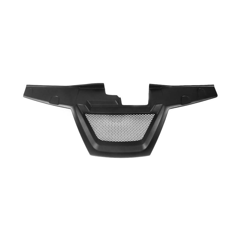 Front Kühlergrille Frills Für Nissan Juke 2011-2014 Kühlergrill Racing Grill Real Carbon Fibe Fiberglas Waben Stil Auto Oberen Stoßfänger Haube Mesh Grid Frontstoßstangenmaske(Fiberglass) von Mtuqvma