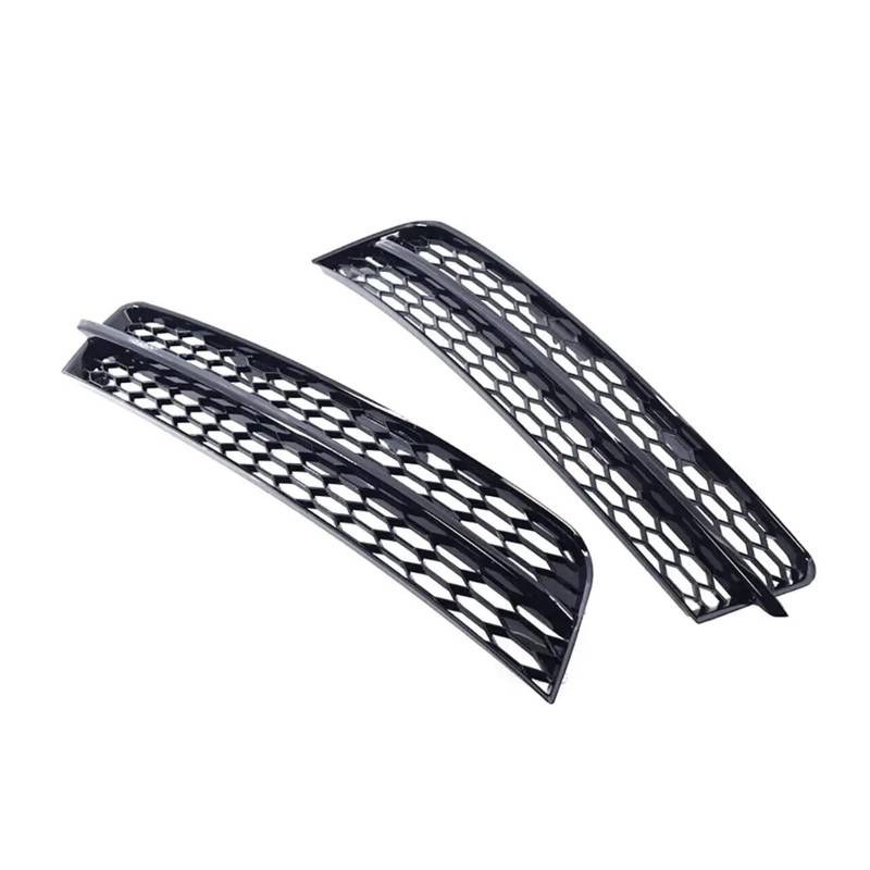 Front Kühlergrille Frills Für Q7 Für Standard 2010 2011 2012 2013 2014 2015 4G0807682AN 2X Frontstoßstange Nebelscheinwerferrahmen Lampengrillabdeckung Wabengittergitter Frontstoßstangenmaske von Mtuqvma