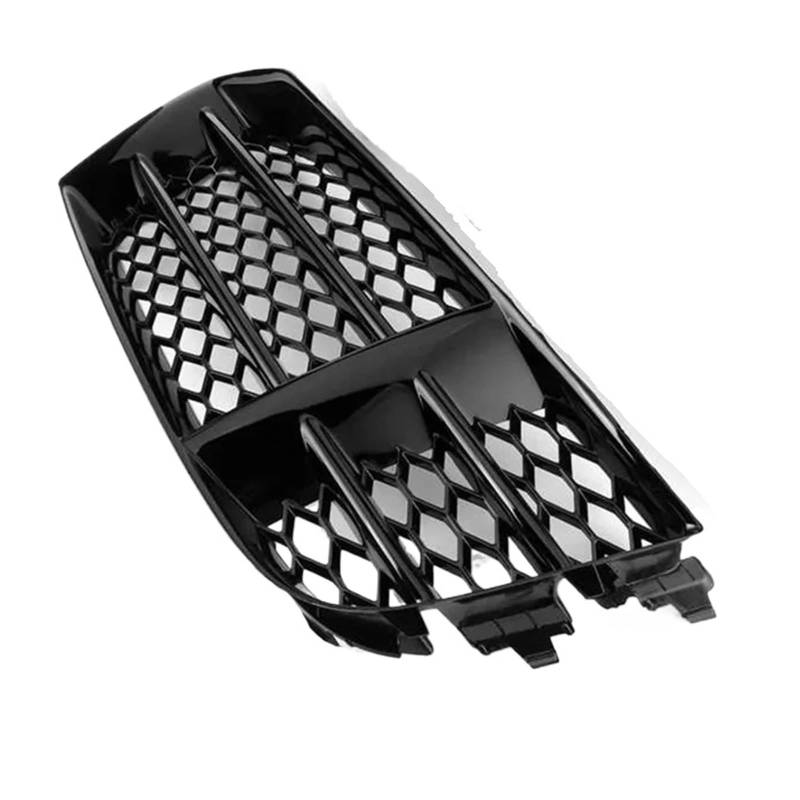 Front Kühlergrille Frills Für RS5 Für RS 5 B8.5 2013-2015 2016 OE 8T0807681F Glänzend Schwarz Auto Front Nebelscheinwerfer Gitter Nebelscheinwerfer Waben Grill Abdeckung Trim Frontstoßstangenmaske(Rig von Mtuqvma
