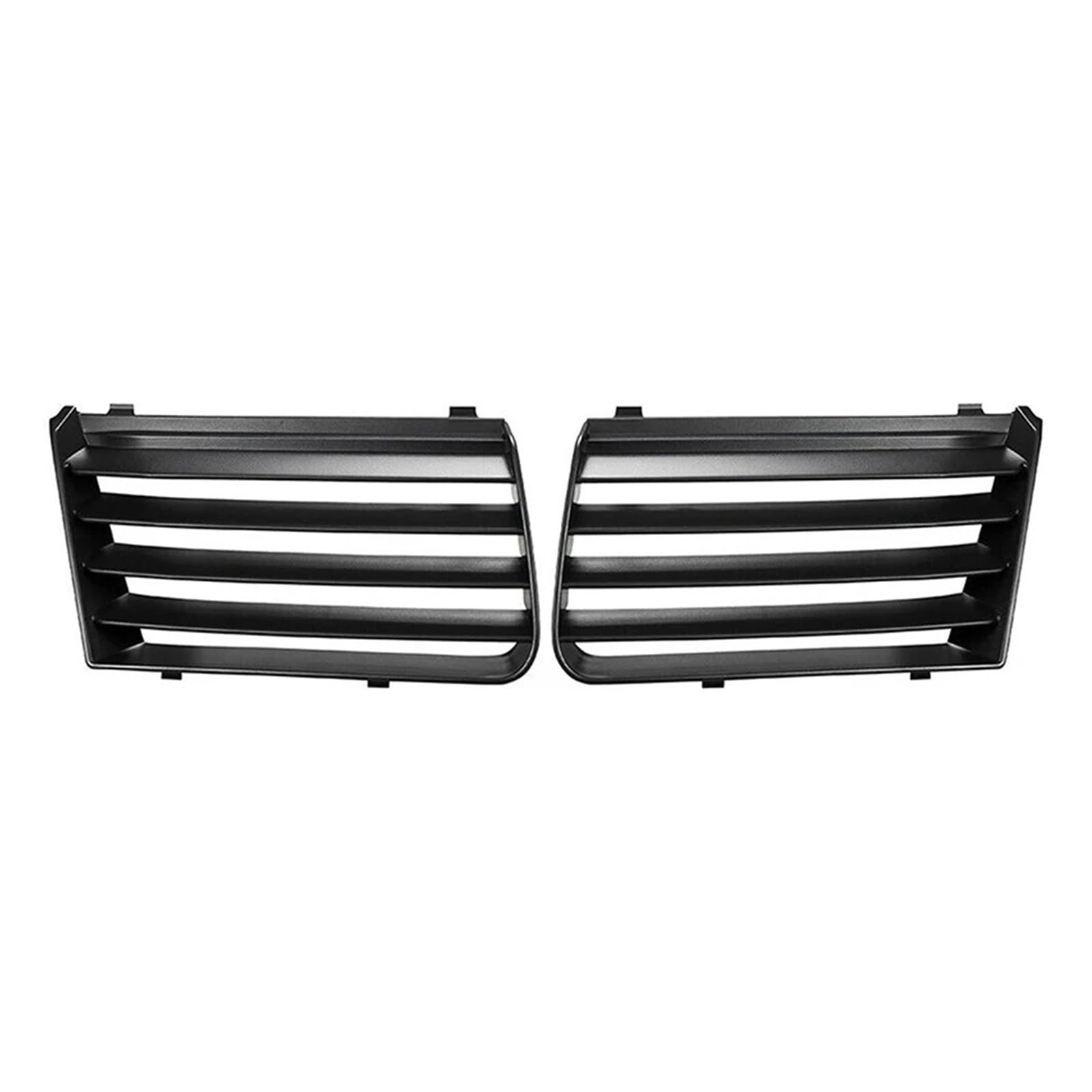Front Kühlergrille Frills Für Seat Für Alhambra 2001-2010 7M785365301C 7M785365401C Auto Vorne Links Rechts Oberen Stoßfänger Kühlergrill Schwarz Kunststoff Frontstoßstangenmaske(Pair Side) von Mtuqvma
