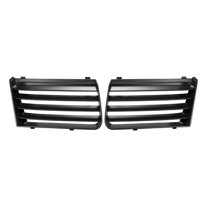 Front Kühlergrille Frills Für Seat Für Alhambra 2001-2010 7M785365301C 7M785365401C Auto Vorne Links Rechts Oberen Stoßfänger Kühlergrill Schwarz Kunststoff Frontstoßstangenmaske(Pair Side) von Mtuqvma