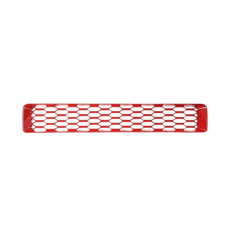 Front Kühlergrille Frills Für Suzuki Für Jimny 2019 2020 2021 2022 2023 + ABS Auto Front Stoßstange Grill Up Insert Cover Trim Dekoration Auto Außen Zubehör Frontstoßstangenmaske(Red) von Mtuqvma