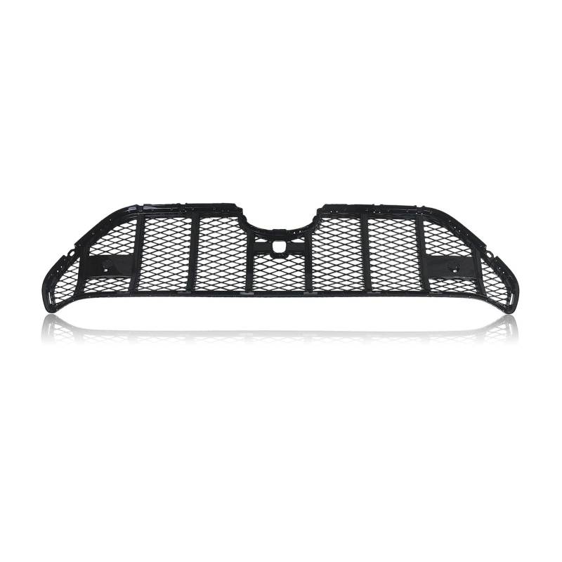 Front Kühlergrille Frills Für Toyota Für RAV4 Für RAV 4 2019 2020 2021 2022 Racing Grill Kühlergrill Honeycomb Stil Silber/Schwarz Oberen Stoßfänger Ansaughaube Mesh Grid Frontstoßstangenmaske(Schwarz von Mtuqvma