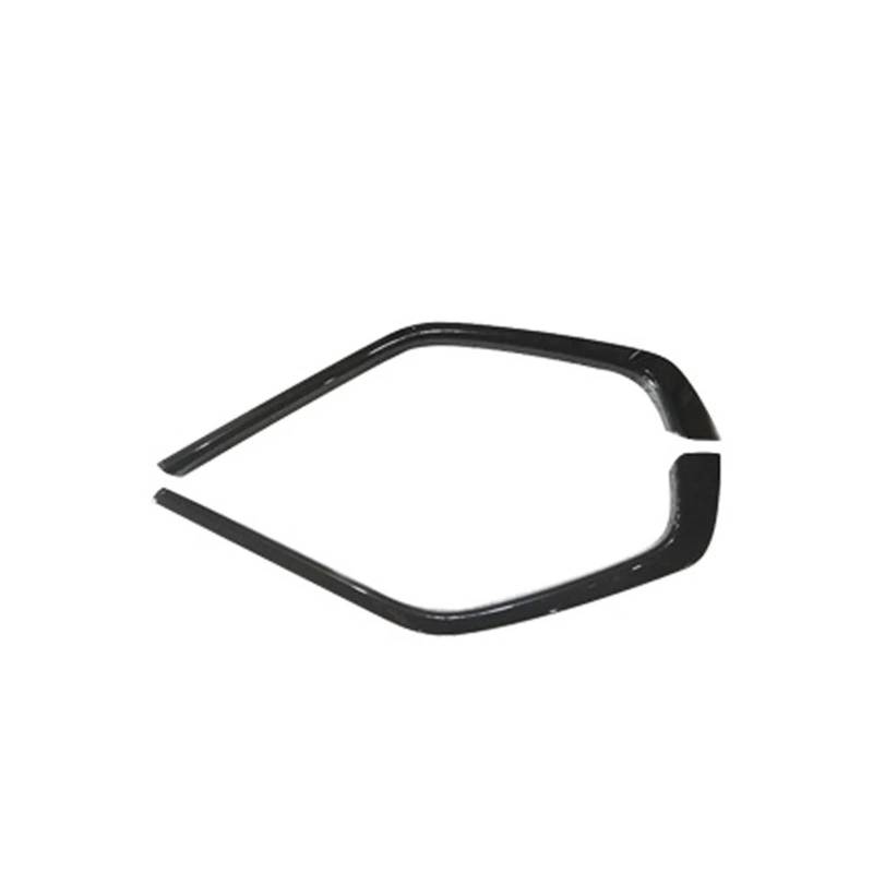 Front Kühlergrille Frills Für Toyota Für Rav4 2019+ Auto Frontgrill Grillabdeckung Dekorative Zierstreifen Aufkleber Formteile Body Kit Tuning Frontstoßstangenmaske(Schwarz) von Mtuqvma