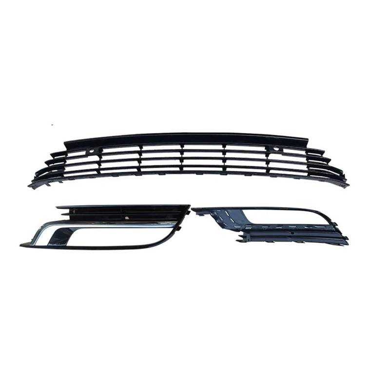Front Kühlergrille Frills Für VW Für CC 2013-2017 Vorderer Oberer Kühlergrill Mesh Honeycomb Hood Grill Frontstoßstange Racing Grills Autozubehör Frontstoßstangenmaske(B) von Mtuqvma
