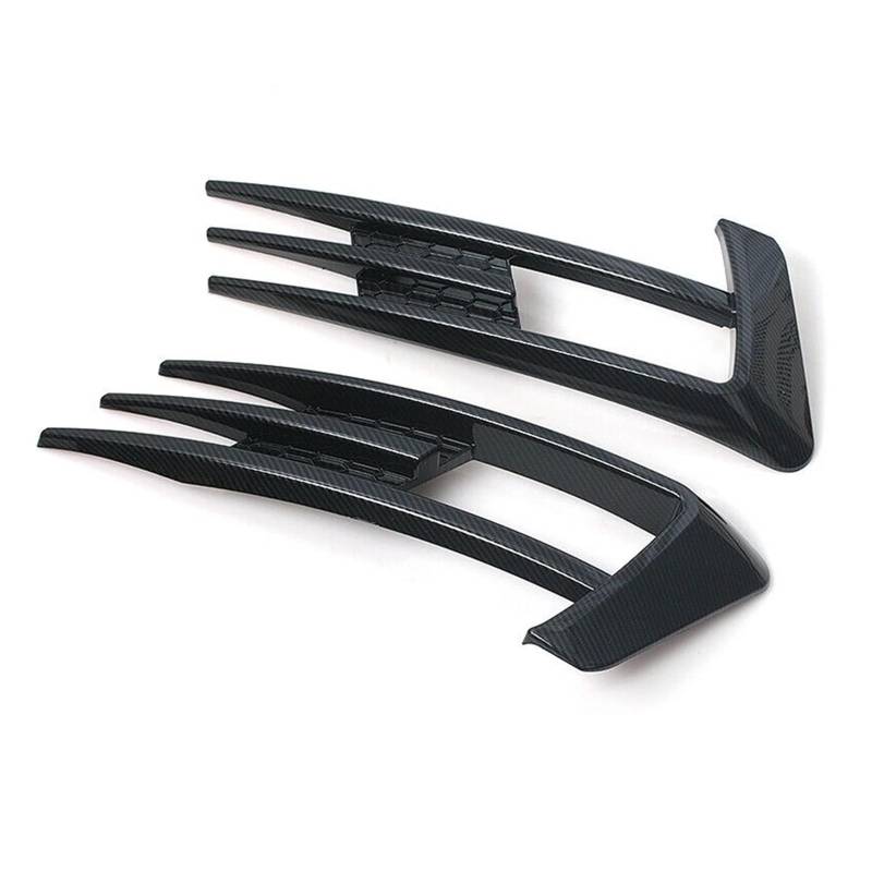 Front Kühlergrille Frills Für VW Für Golf 7 MK7 2014-2017 Nebelscheinwerferabdeckung Kühlergrillverkleidung Frontstoßstange Seitenlampe Entlüftungsöffnung Ansaugrahmen Grill Frontstoßstangenmaske(Carb von Mtuqvma