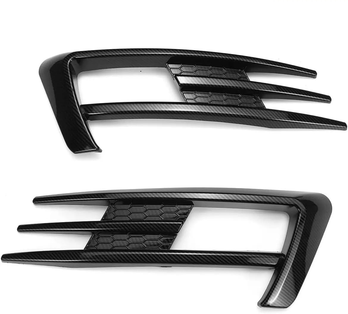 Front Kühlergrille Frills Für VW Für Golf 7 MK7 Für GTI 2014 2015 2016 2017 Paar Auto Front Nebelscheinwerfer Kühlergrill Grill Nebelscheinwerfer Unterer Stoßfängergrill Frontstoßstangenmaske(Carbon F Front Kühlergrille Frills Für VW Für Golf 7 MK7 Für GTI 2014 2015 2016 2017 Paar Auto Front Nebelscheinwerfer Kühlergrill Grill Nebelscheinwerfer Unterer Stoßfängergrill Frontstoßstangenmaske(Carbon F von Mtuqvma