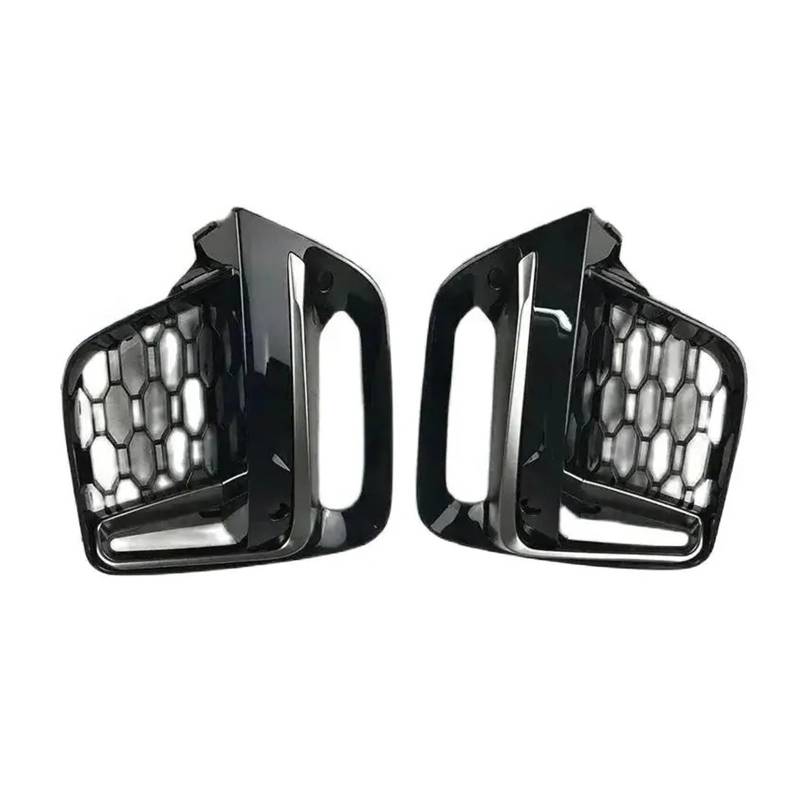 Front Kühlergrille Frills Für X3 G01 G08 2018-2021 Auto Nebelscheinwerfer Lampenabdeckung Ziergitter Kotflügel Zubehör Montierter Stoßfängergrill Ceriumgrau Frontstoßstangenmaske(with Fog Lamp Hole) von Mtuqvma
