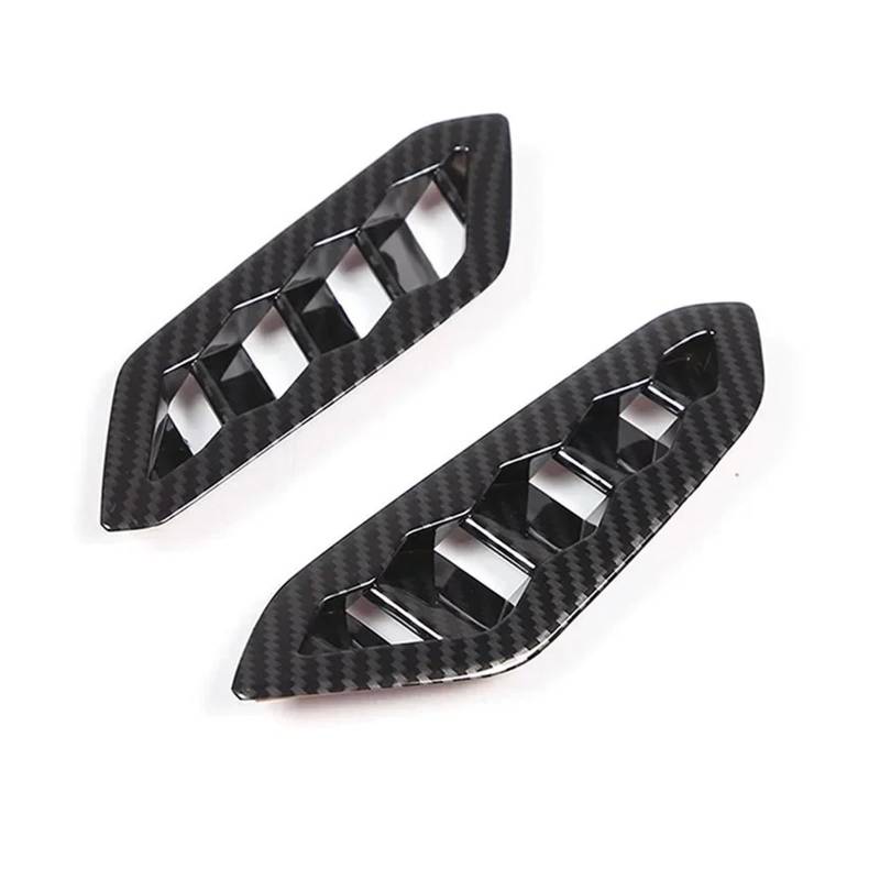 Mittelkonsole Dekor Für 1 2er F40 F44 2020-2024 ABS Carbon Auto Instrumentenseiten Klimaanlage Auslass Entlüftungsrahmen Verkleidung Innenzubehör Interieurleisten von Mtuqvma