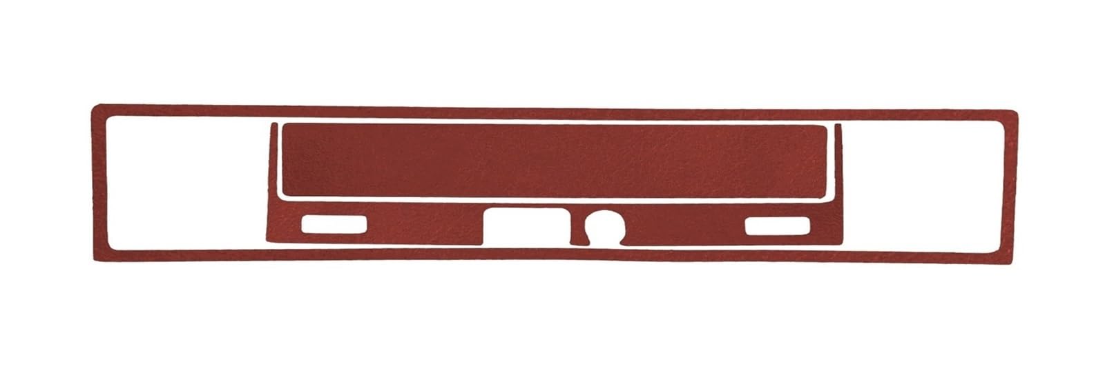 Mittelkonsole Dekor Für 3er E36 1994-1996 Carbon Fiber Co-Driver Dashboard Storage Panel Cover Auto Innenzubehör Dekorative Aufkleber Interieurleisten(4 Leather Red) von Mtuqvma