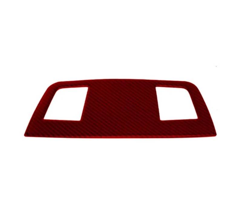 Mittelkonsole Dekor Für 3er E90 E92 E93 2005-2012 Autoinnenausstattung Dekoratives Zubehör Carbonfaser Armaturenbrett Entlüftungsaufkleber Interieurleisten(Red) von Mtuqvma