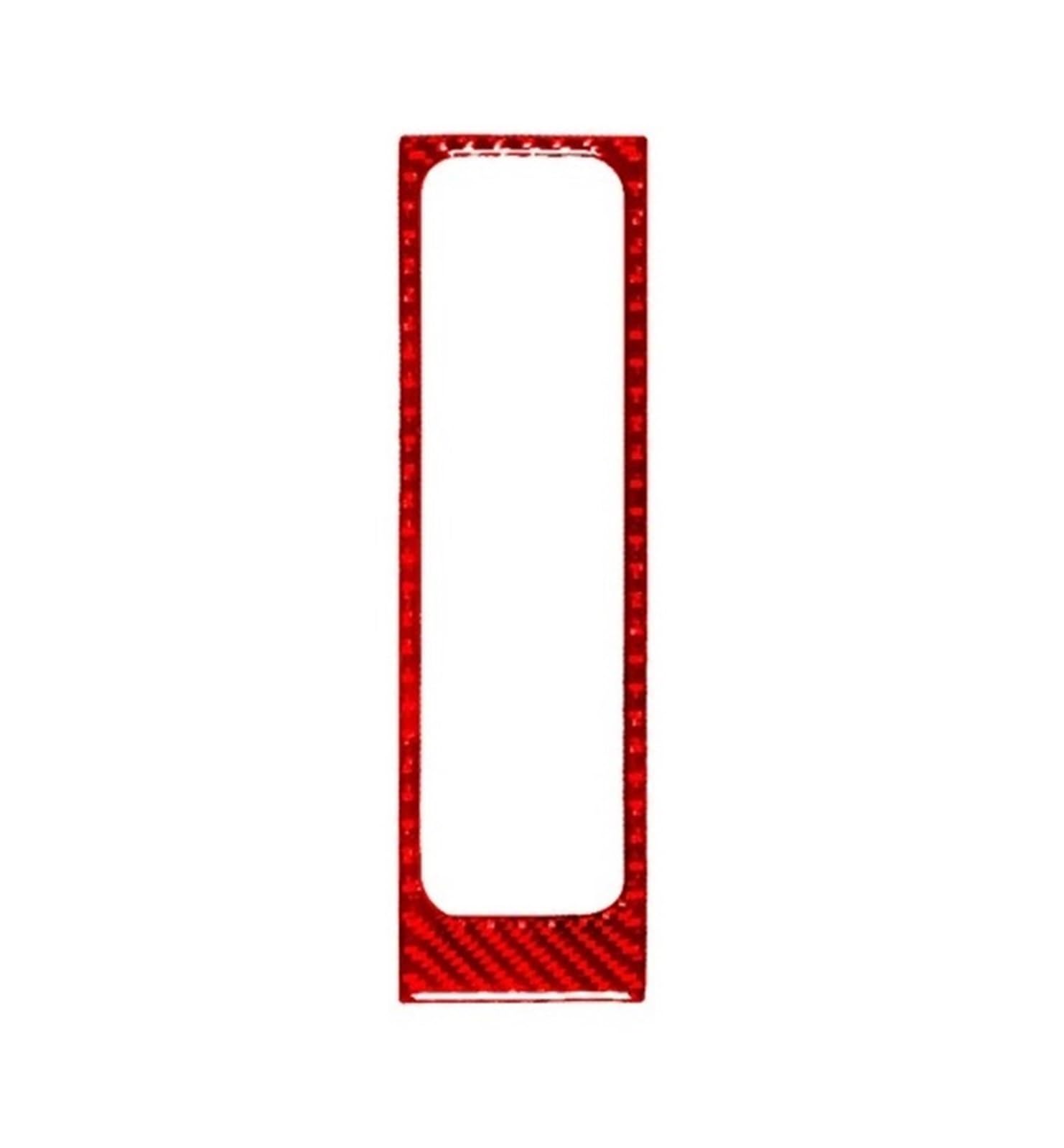 Mittelkonsole Dekor Für 5 Series 1998 1999 2000 2001 2002 2003 Autoinnenraum Dekorative Carbon Fiber Armlehne Console Storage Aufkleber Interieurleisten(Red) von Mtuqvma