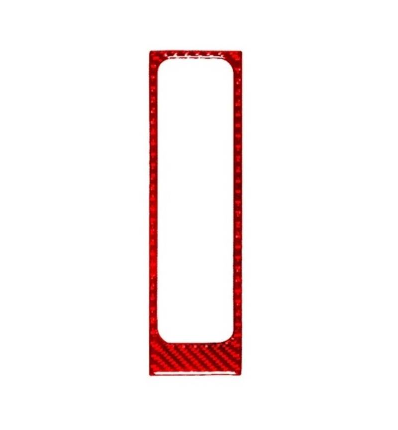 Mittelkonsole Dekor Für 5 Series 1998 1999 2000 2001 2002 2003 Autoinnenraum Dekorative Carbon Fiber Armlehne Console Storage Aufkleber Interieurleisten(Red) von Mtuqvma