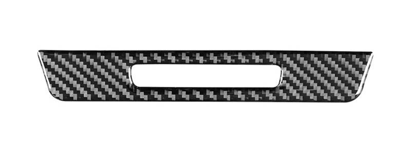 Mittelkonsole Dekor Für 5 Series F10 F18 2011-2017 Zubehör Carbon Fiber Innen Autositz Memory-Einstellung Knopf Trim Cover Rahmen Aufkleber Interieurleisten(Schwarz) von Mtuqvma