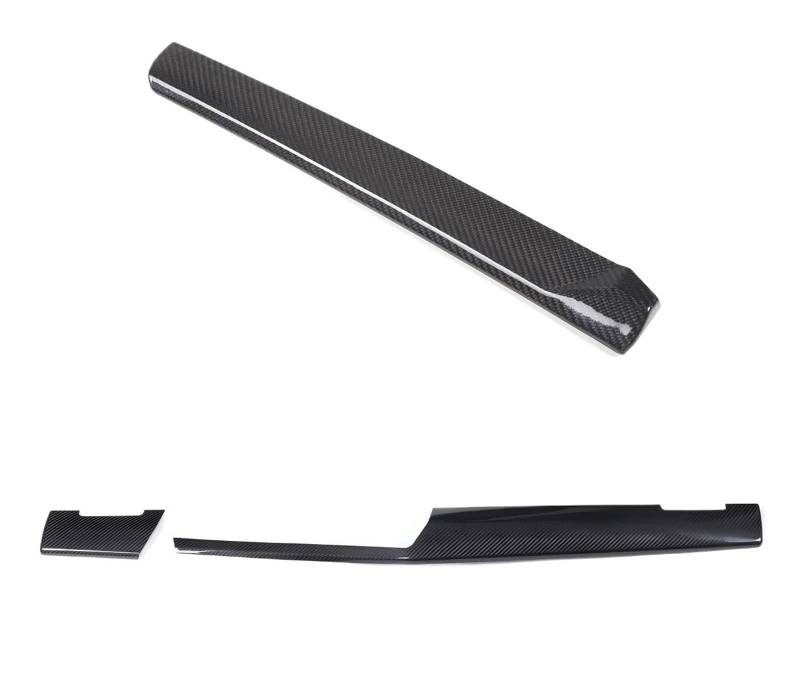 Mittelkonsole Dekor Für 5 Series G60 2024+ Echtkohlefaser Auto Center Control Navigationsbildschirm Unteres Panel Dekoratives Abdeckungszubehör Interieurleisten(Style 3) von Mtuqvma