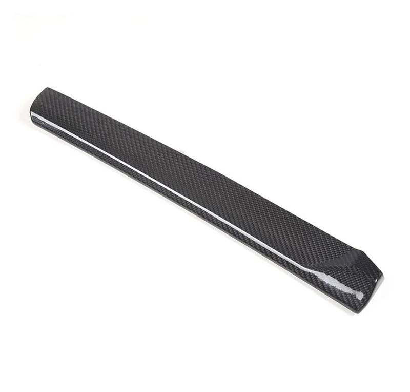 Mittelkonsole Dekor Für 5 Series G60 2024 2025 Real Carbon Fiber Car Center Control Navigation Bildschirm Unteren Panel Dekorative Abdeckung Interieurleisten von Mtuqvma