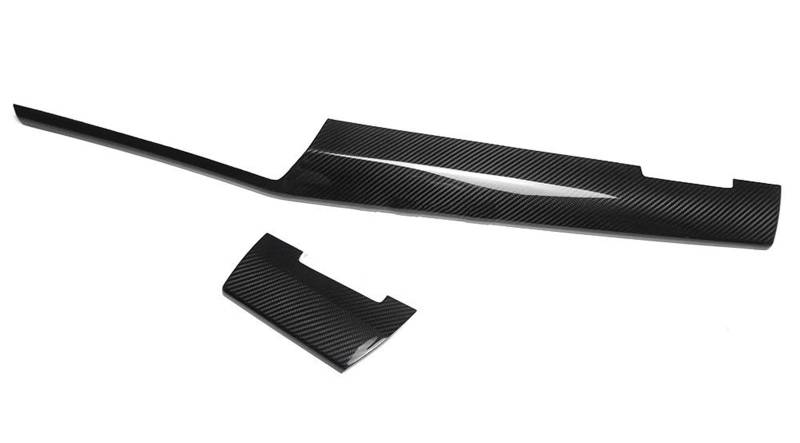 Mittelkonsole Dekor Für 5 Series G60 G61 G68 2024 2025 LHD Carbon Fiber Auto Interior Center Console Instrument Dashboard Panel Trim Zubehör Interieurleisten(Glossy Carbon) von Mtuqvma