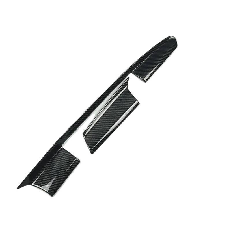 Mittelkonsole Dekor Für A6 C7 2012-2018 Mittelkonsole Armaturenbrett Navigationsabdeckung Zierleisten 2-teilig Edelstahl Autoinnenausstattung Interieurleisten(Carbon Fiber LHD) von Mtuqvma