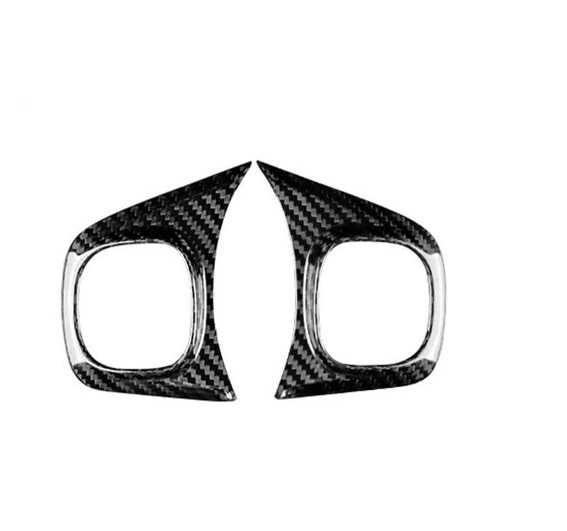 Mittelkonsole Dekor Für Abarth 595 2008 2009 2010-2013 2014 2015 2016 2017 2018 2019 2020 2021 2022 2023 Echt Hard Carbon Faser Aufkleber Interieurleisten(G) von Mtuqvma