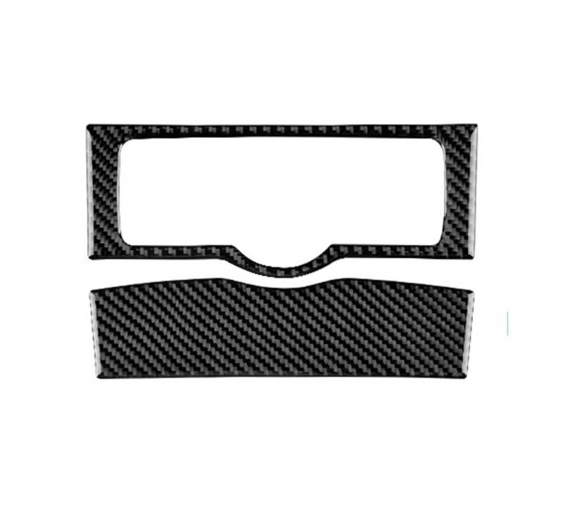Mittelkonsole Dekor Für Accord 2013 2014 2015 2016 2017 LHD Echt Weichen Carbon Faser Aufkleber Auto Zentrale AC Panel Innen Trim Interieurleisten(Black Carbon) von Mtuqvma