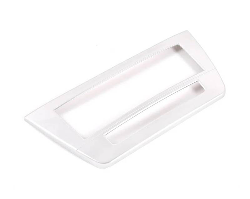 Mittelkonsole Dekor Für Benz C-Klasse W204 2010–2014 Auto Mittelkonsole CD Panel Dekoration Rahmen Zieraufkleber ABS Innenausstattung Interieurleisten(Silber) von Mtuqvma