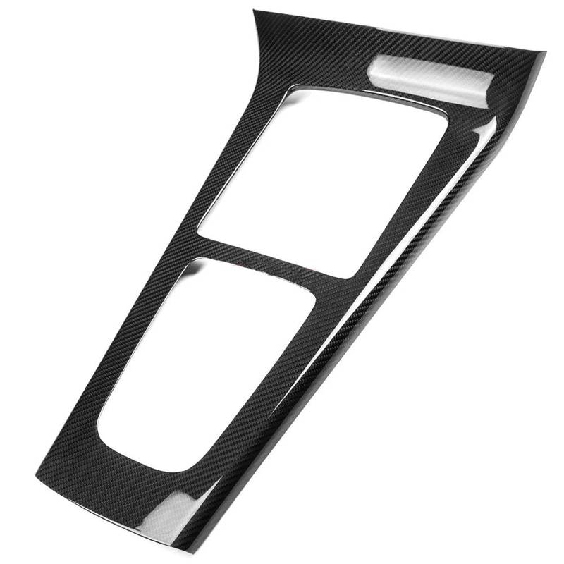 Mittelkonsole Dekor Für Benz Für CLA Klasse C178 2024 2025 LHD Carbon Fiber Car Center Console Gangschaltung Wasserbecher Panel Cover Trim Zubehör Interieurleisten(Central Console) von Mtuqvma