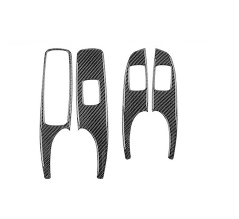 Mittelkonsole Dekor Für Benz M-Klasse W164 2006–2011 Innenraum Kohlefaser Aufkleber Zentrale Bedienkonsole Armaturenbrett Gangschaltung Fensterheber Interieurleisten(Window Lift Panel) von Mtuqvma