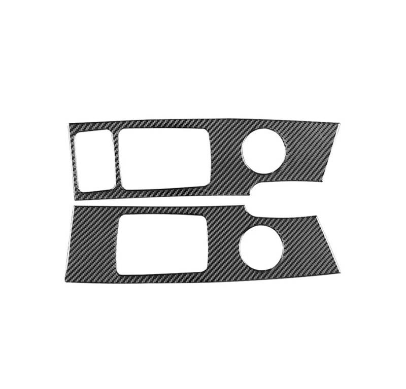 Mittelkonsole Dekor Für CRV 2007 2008-2011 Zubehör Carbon Fiber Innen Auto Armaturenbrett Panel Beide Seiten Luftauslässe Dekor Rahmen Abdeckung Trim Interieurleisten(Right-Hand Drive) von Mtuqvma