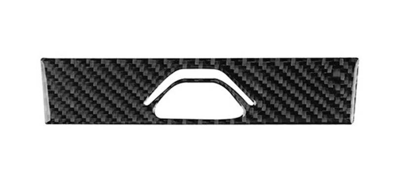 Mittelkonsole Dekor Für Chevrolet Für Impala 2014-2022 Auto ASC Bedientastenfeldabdeckung Kohlefaseraufkleber Zierleiste Innenausstattung Interieurleisten(B Black) von Mtuqvma