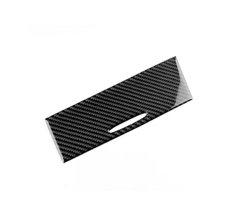 Mittelkonsole Dekor Für Chrysler 300 300C 2011-2014 LHD RHD Echter Weicher Carbonfaser Aufkleber Auto Zentralsteuerung Zigarettenanzünder Verkleidung Interieurleisten(LHD RHD Black Carbon) von Mtuqvma