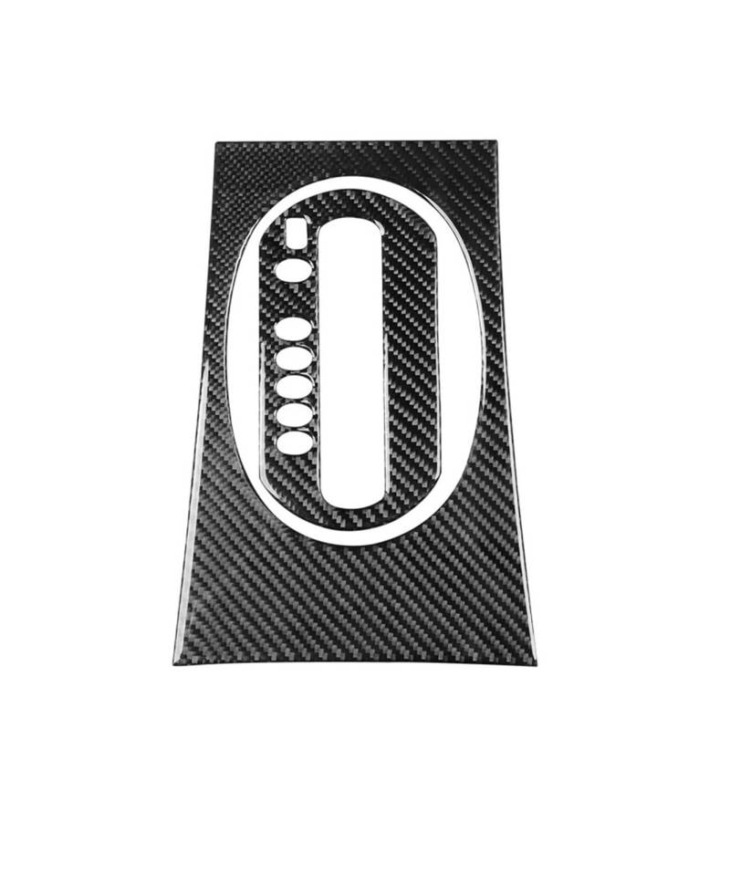 Mittelkonsole Dekor Für Civic 2001 2002 Carbon Fiber Center Control Shift Cup Panel Trim Cover Auto Innen Zubehör Dekorative Aufkleber Interieurleisten(3 Black) von Mtuqvma