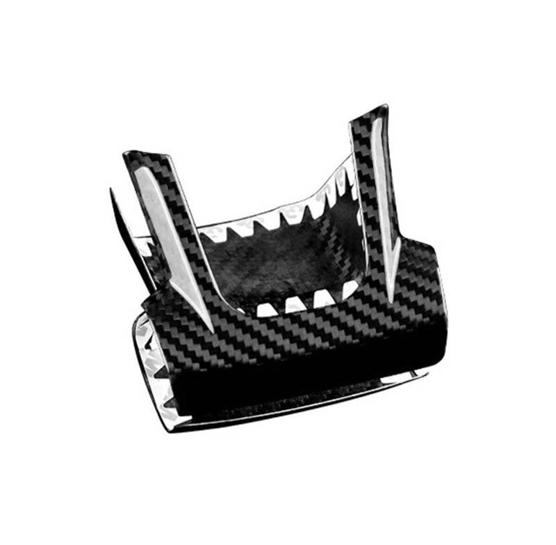 Mittelkonsole Dekor Für FIAT 500 2008 2009 2010 2011 2012 2013 2014 2015 2016 2017 2018 2019 2020 2021 2022 2023 Echt Hard Carbon Faser Aufkleber Interieurleisten(M) von Mtuqvma