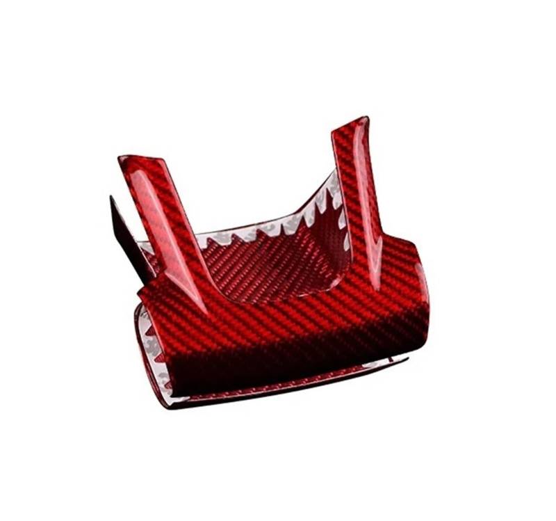 Mittelkonsole Dekor Für FIAT 500 2008 2009 2010 2011 2012 2013 2014 2015 2016 2017 2018 2019 2020 2021 2022 2023 Echt Hard Carbon Faser Aufkleber Interieurleisten(T) von Mtuqvma