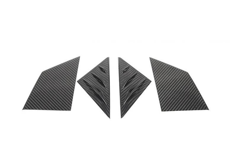 Mittelkonsole Dekor Für FIAT 500 2010-2024 Real Carbon Fiber Car Center Console Schalttafel Lenkrad Dekorativer Rahmenaufkleber Interieurleisten(6) von Mtuqvma